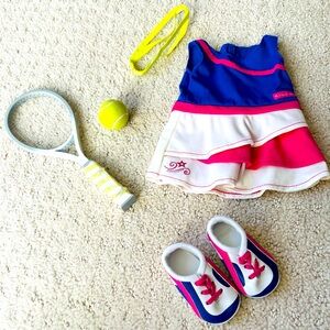American girl, doll tennis ace outfit